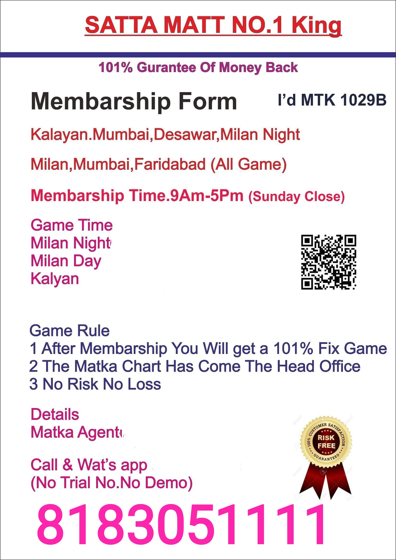 Chat main mumbai Kalyan Chart